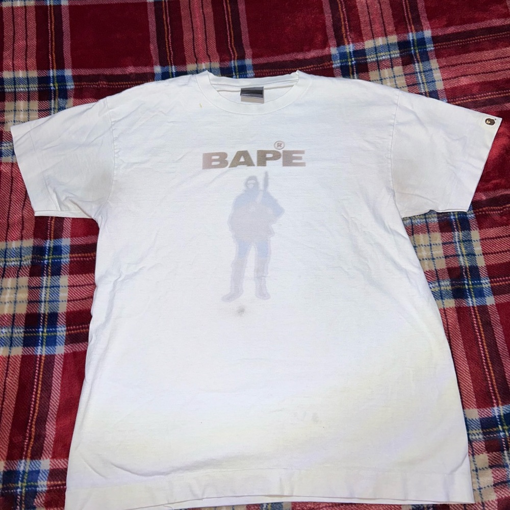 1999 vintage bape tee size M